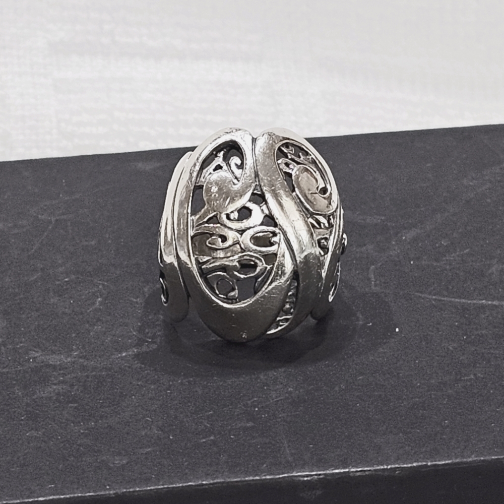 Carolyn Pollack Relios 925 Swirl Dome Ring